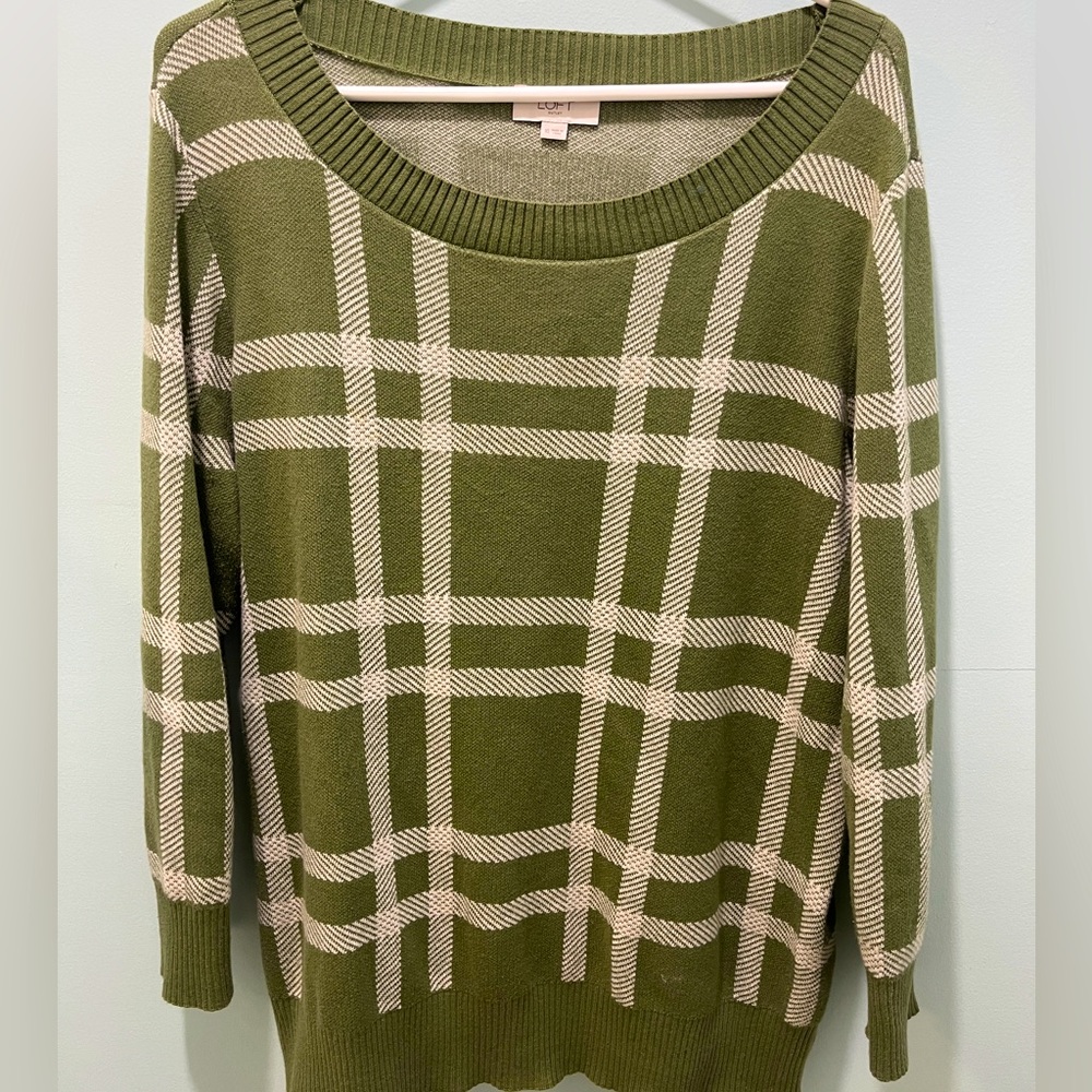Loft light fall sweater size XL